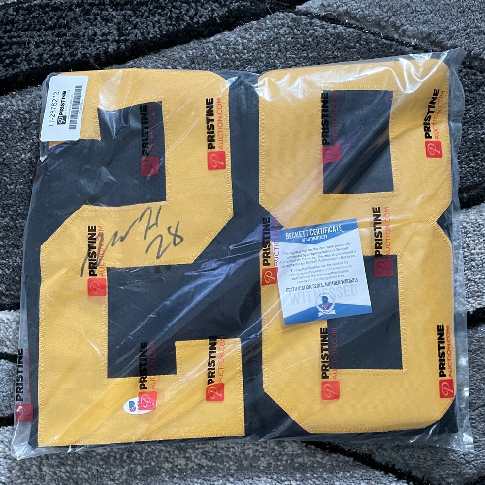 Mike Hilton Autographed Jersey